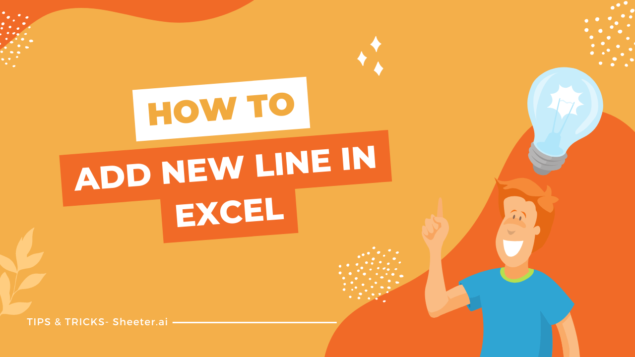 How to Add a New Line in Excel Cell